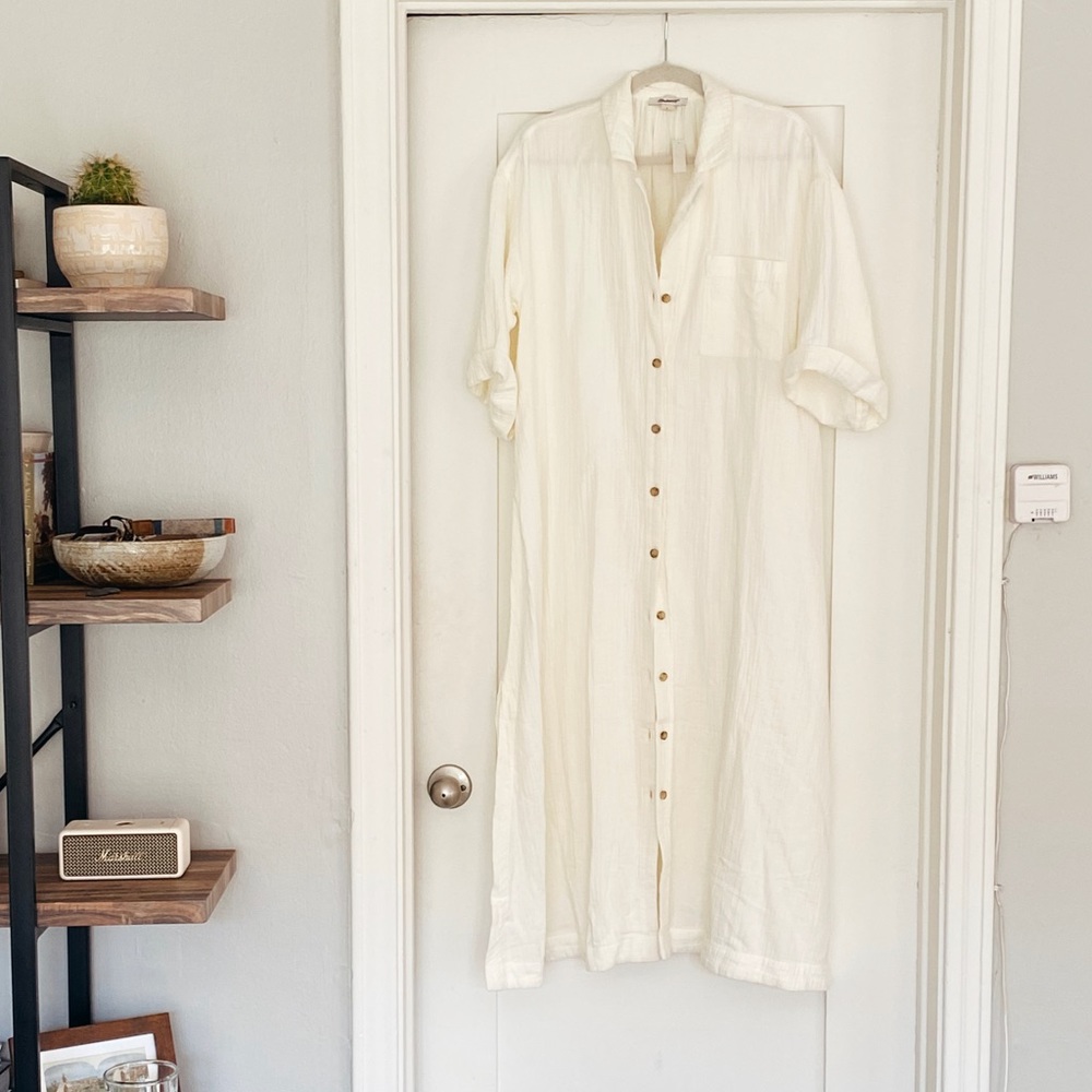 Madewell button down dress